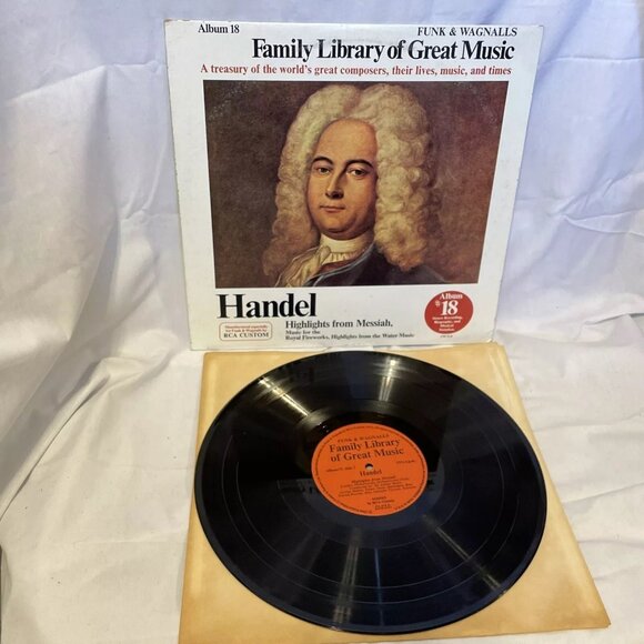 Handel Highlights From Messiah (Vinyl, 1976) RCA Custom FW-318 VG LP Record - Picture 2 of 8